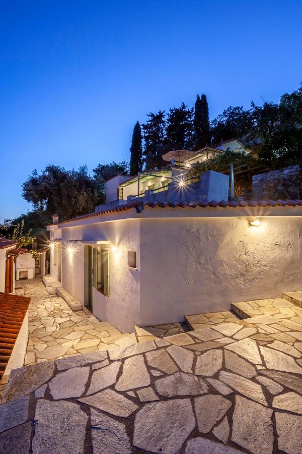 Olea Skopelos Villas With Swimming Pools & Sea View Panormos  Экстерьер фото