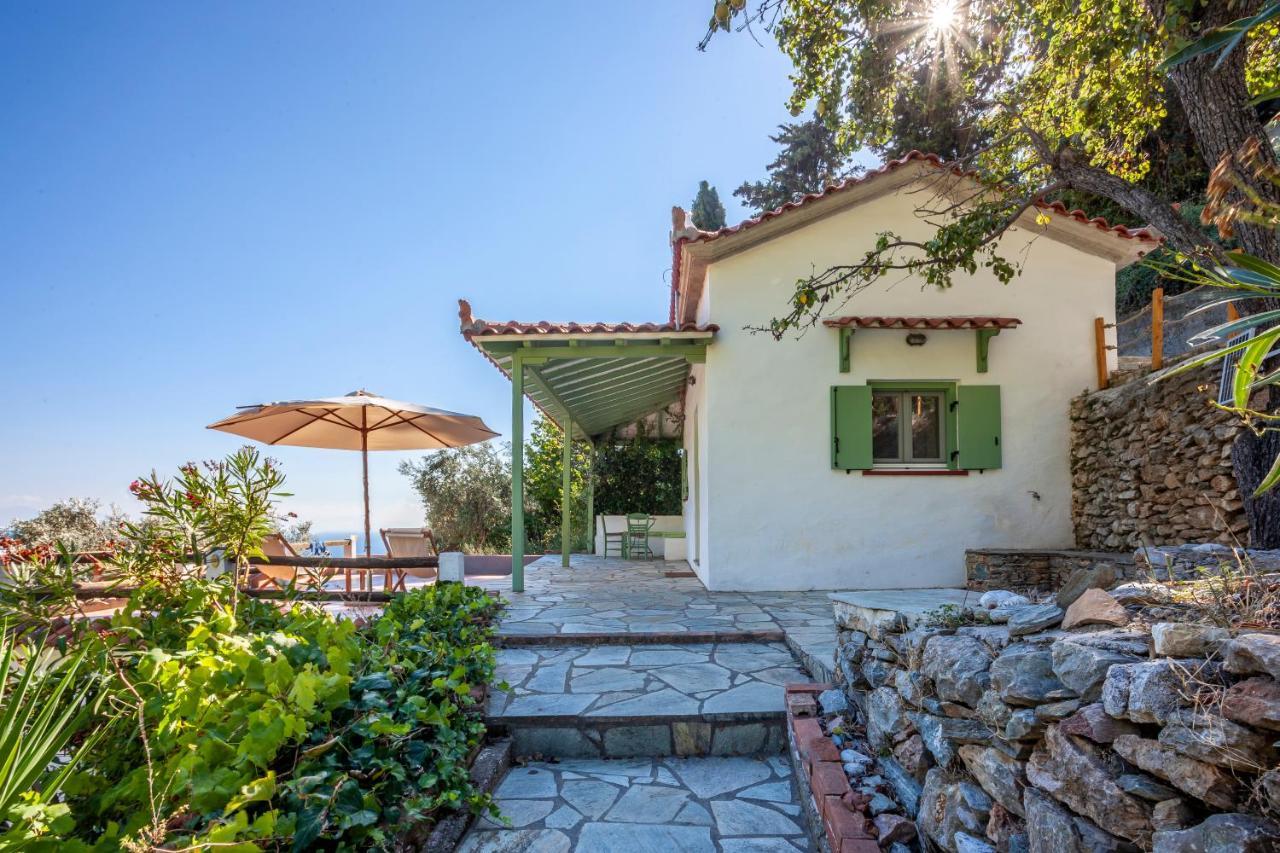 Olea Skopelos Villas With Swimming Pools & Sea View Panormos  Экстерьер фото