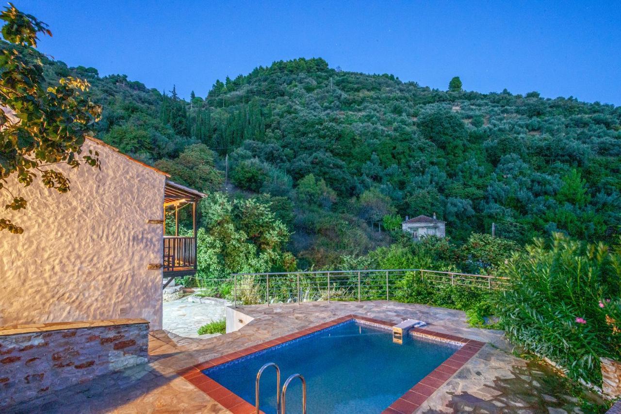 Olea Skopelos Villas With Swimming Pools & Sea View Panormos  Экстерьер фото