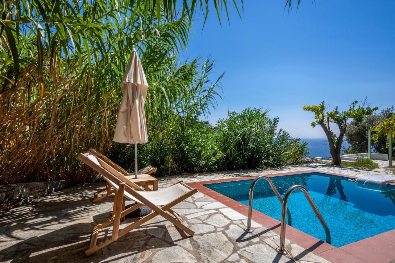 Olea Skopelos Villas With Swimming Pools & Sea View Panormos  Экстерьер фото