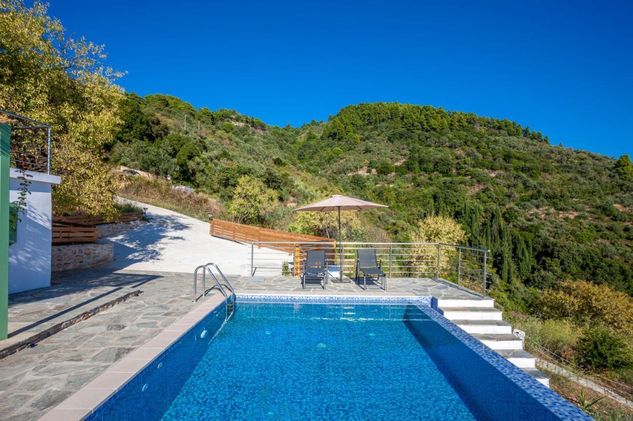 Olea Skopelos Villas With Swimming Pools & Sea View Panormos  Экстерьер фото