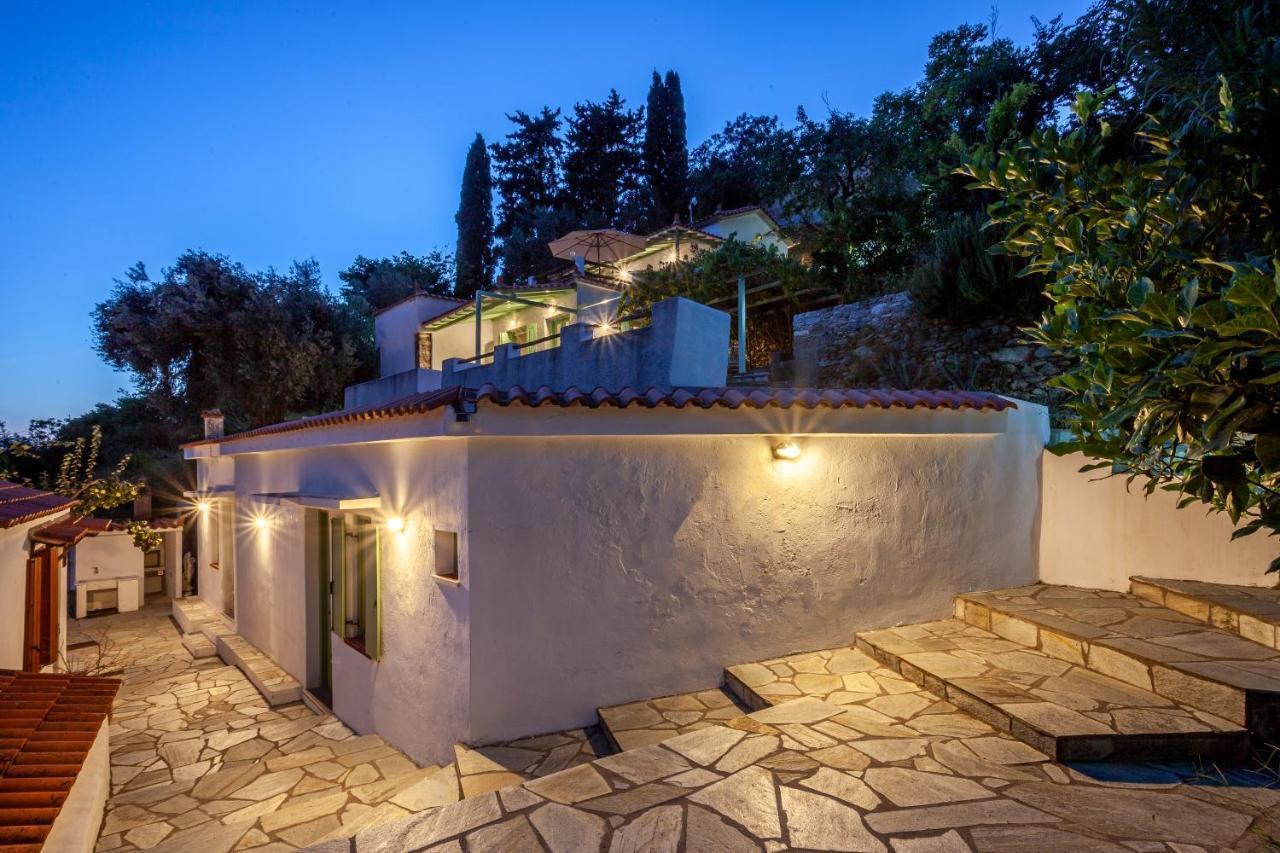 Olea Skopelos Villas With Swimming Pools & Sea View Panormos  Экстерьер фото