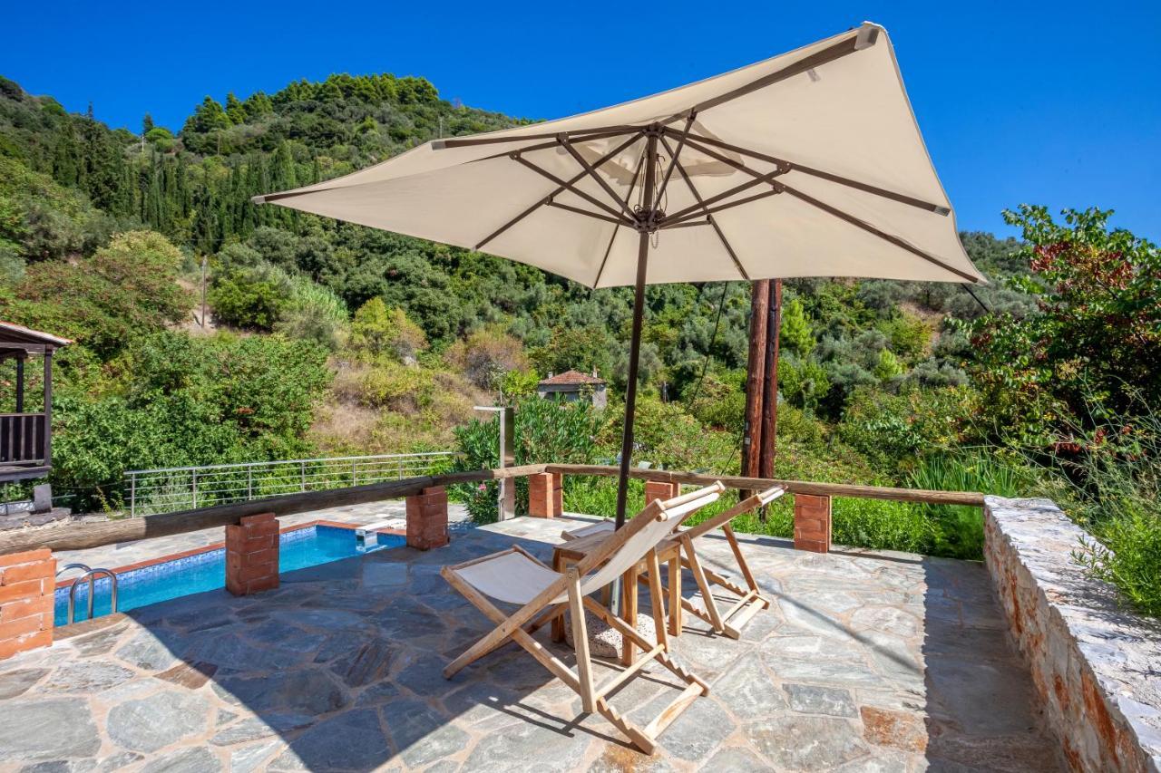 Olea Skopelos Villas With Swimming Pools & Sea View Panormos  Экстерьер фото